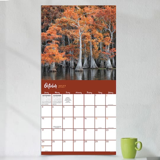 2027 Trees Wall Calendar